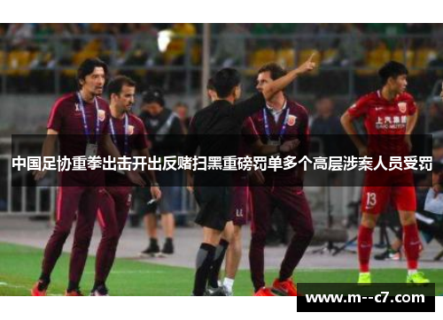 中国足协重拳出击开出反赌扫黑重磅罚单多个高层涉案人员受罚